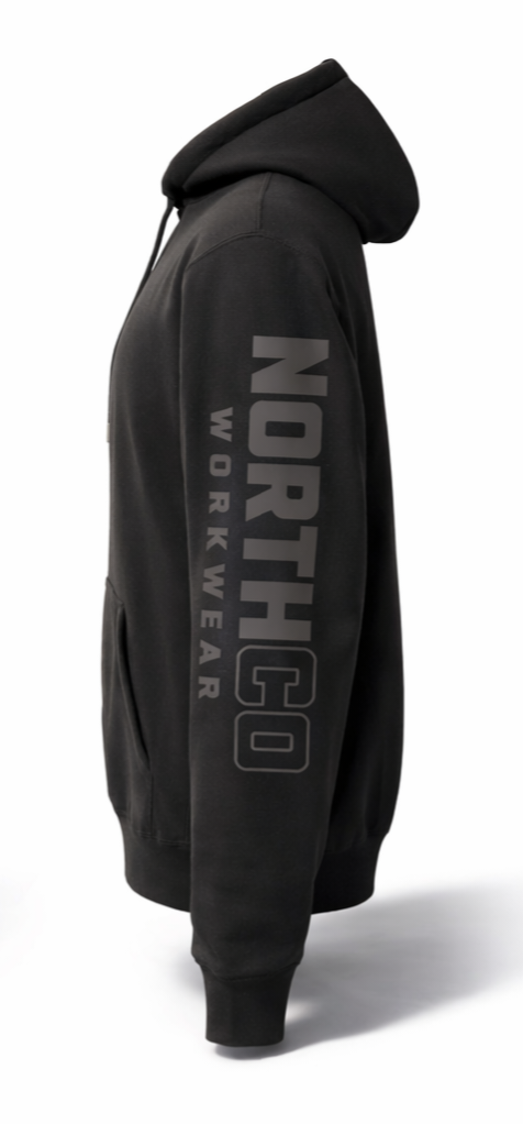 Tradesman - Heavyweight Hoodie - black/grey logo